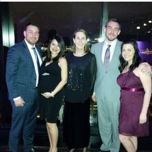 Adrianna Papell Purple Dress